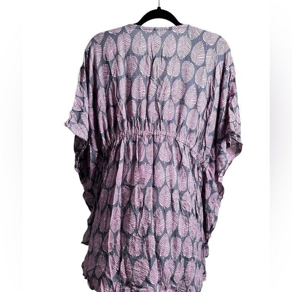 GUC Napua Collection- Honolulu Brand Pink Gray Swim Suit Cover Up Beach - OS - Picture 9 of 10